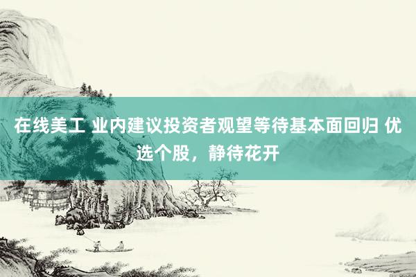 在线美工 业内建议投资者观望等待基本面回归 优选个股，静待花开